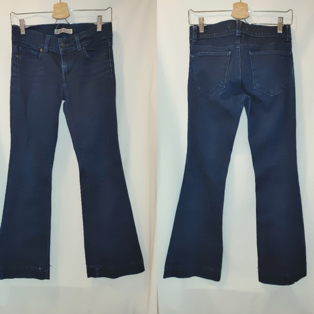 J. Brand Lovestory Slim Flare 27 Dark Wash  Stretch y2k Celeb‎ Style